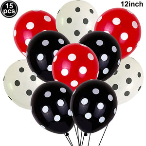 Casino Night Birthday Red and Black Balloon Kit