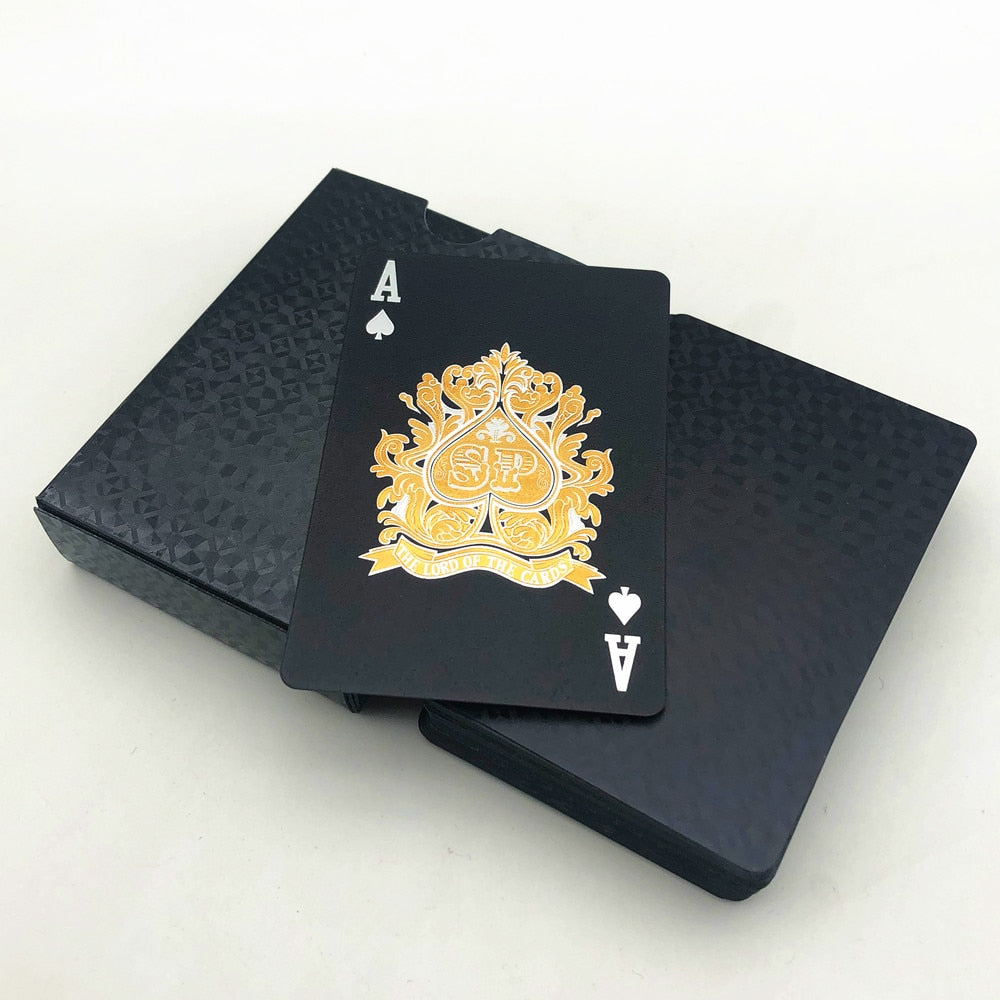 24K Gold & Diamond Playing Cards