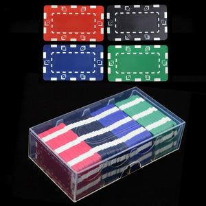 High-Quality Square 32g ABS Poker Chips