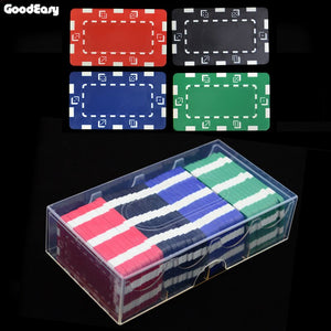 High-Quality Square 32g ABS Poker Chips