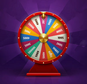 Realistic 3d Spinning Fortune Wheel
