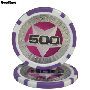 Hot sell Multi-col 11.5g ABS/Iron Casino Chips