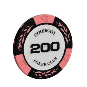 3PCS/Lot Wheat Casino Clay Poker Chips