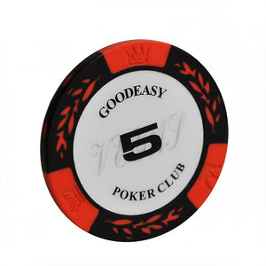 3PCS/Lot Wheat Casino Clay Poker Chips