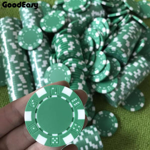 Casino ABS+Iron+Clay Dice Poker Chip