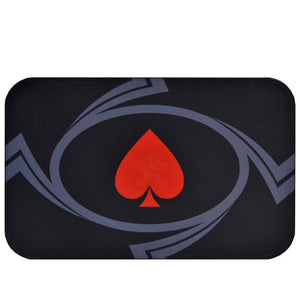 Square Peach heart Casino Ceramic Poker Chips Set