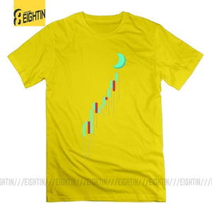 Crypto Candle to the MOON Cryptocurrency T Shirt