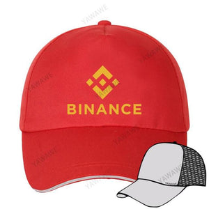 Fashion Cryptocurrency Caps Binance Baseball Cap Cool Men Women Outdoor Adjustable Hats